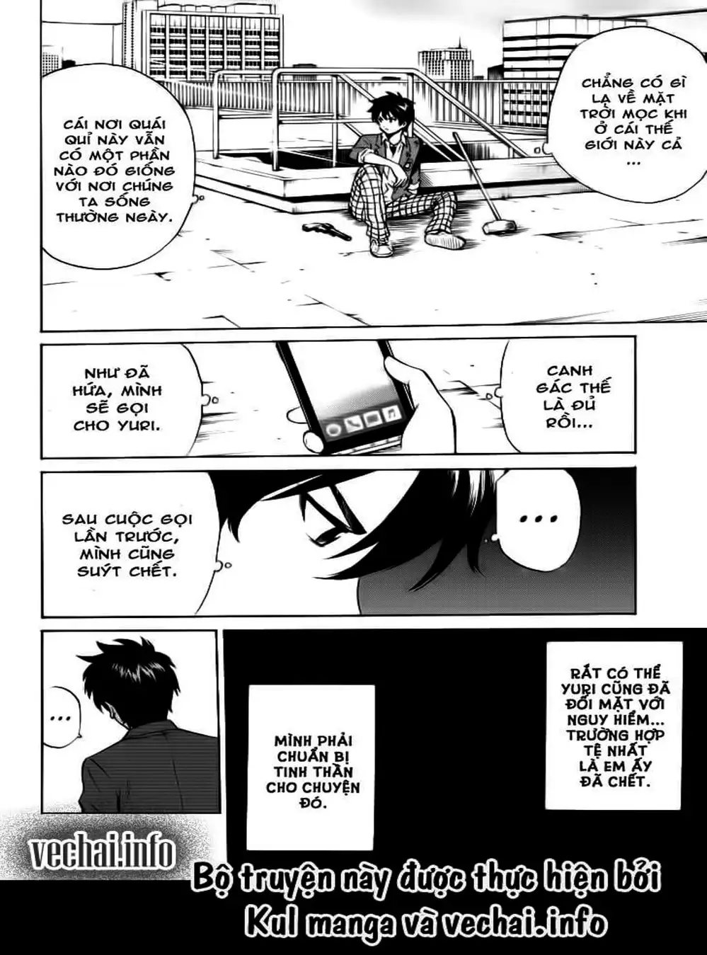 Truyện Tranh Đối Đầu Với Trọng Lực - Tenkuu Shinpan trang 4