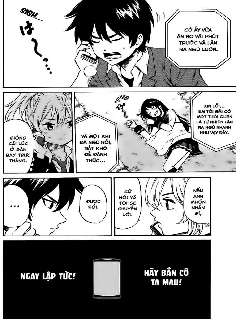 Truyện Tranh Đối Đầu Với Trọng Lực - Tenkuu Shinpan trang 4