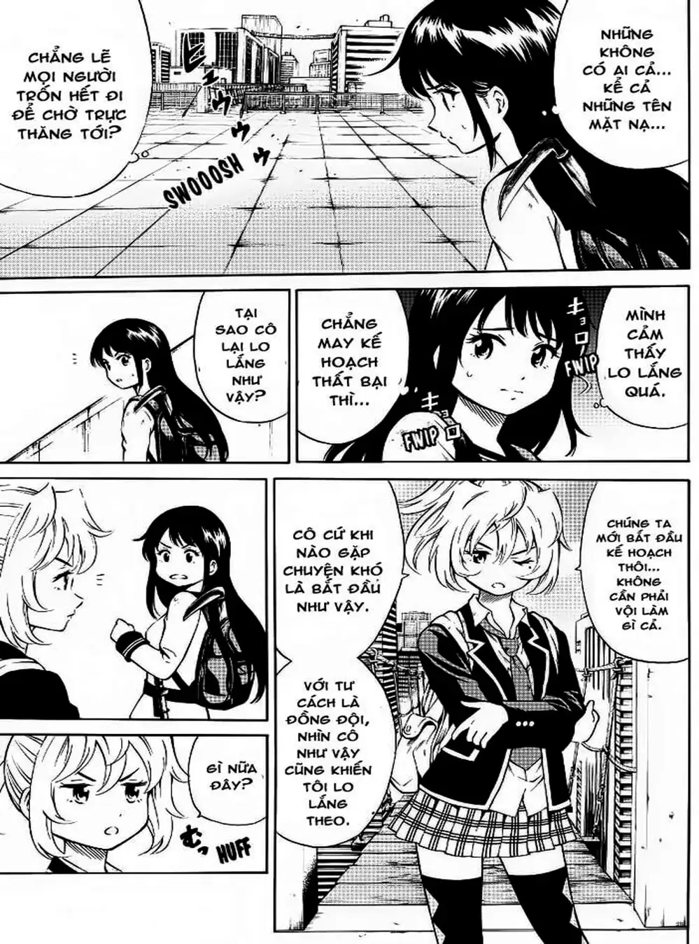 Truyện Tranh Đối Đầu Với Trọng Lực - Tenkuu Shinpan trang 4