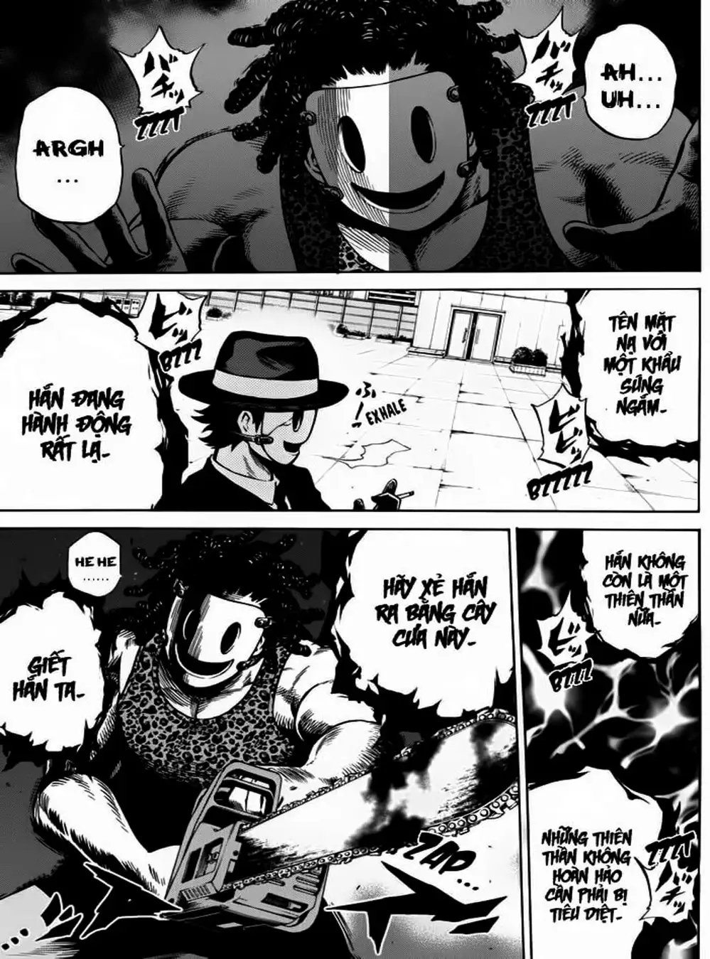 Truyện Tranh Đối Đầu Với Trọng Lực - Tenkuu Shinpan trang 4