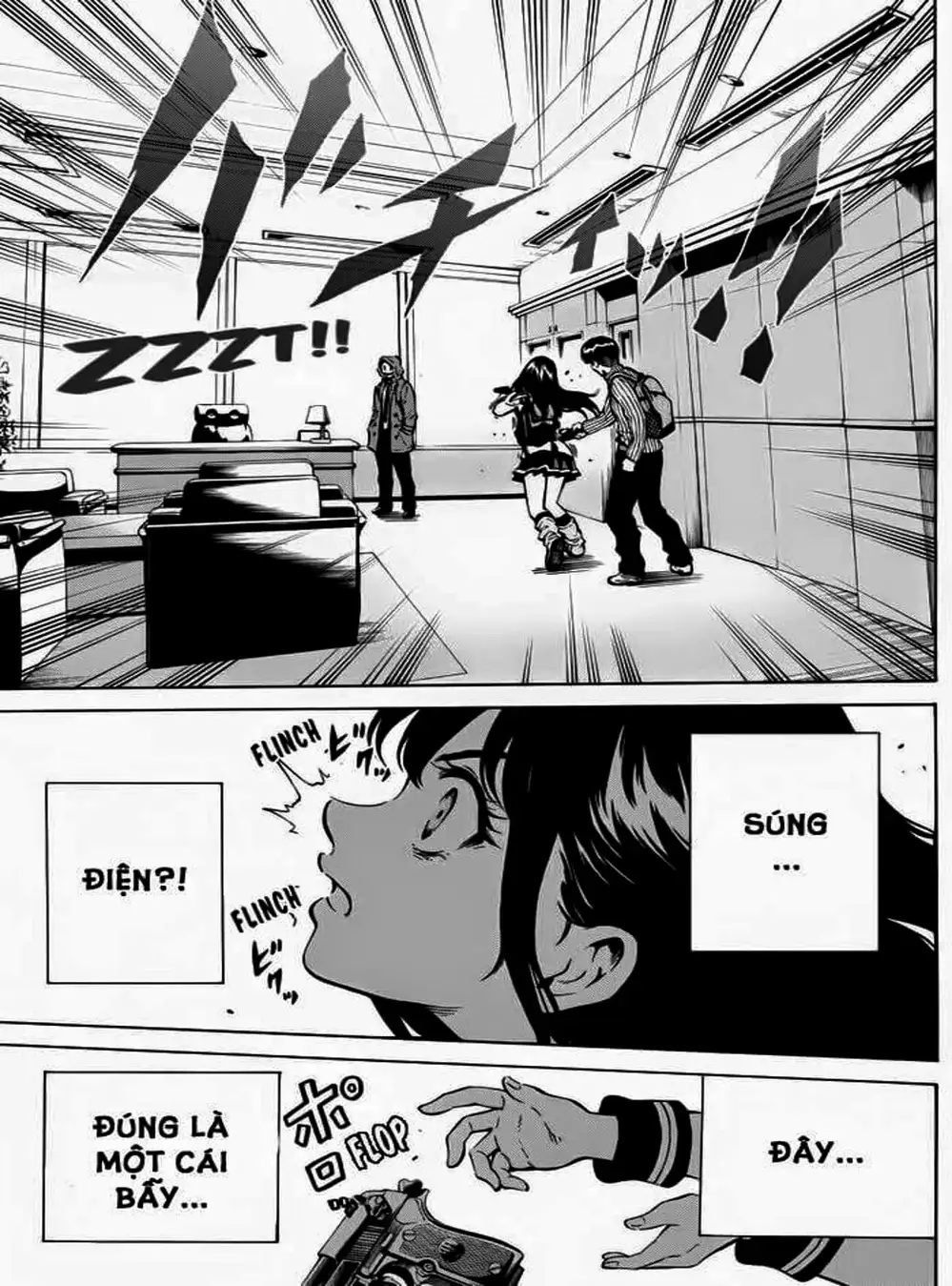 Truyện Tranh Đối Đầu Với Trọng Lực - Tenkuu Shinpan trang 4