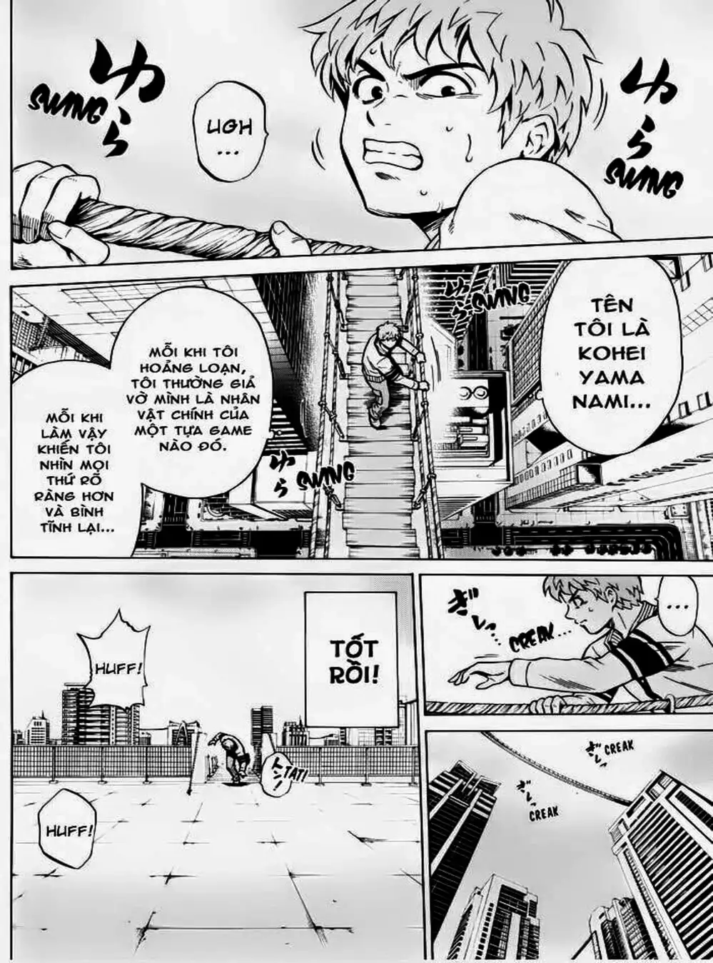 Truyện Tranh Đối Đầu Với Trọng Lực - Tenkuu Shinpan trang 4