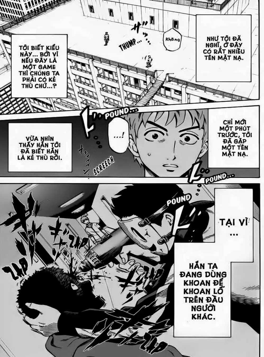 Truyện Tranh Đối Đầu Với Trọng Lực - Tenkuu Shinpan trang 4