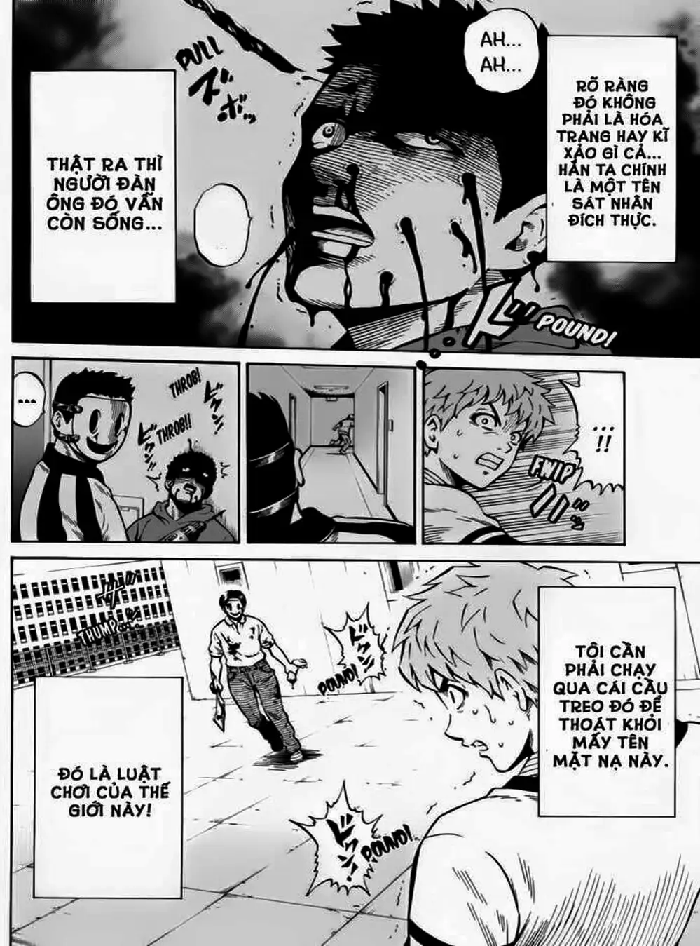 Truyện Tranh Đối Đầu Với Trọng Lực - Tenkuu Shinpan trang 4