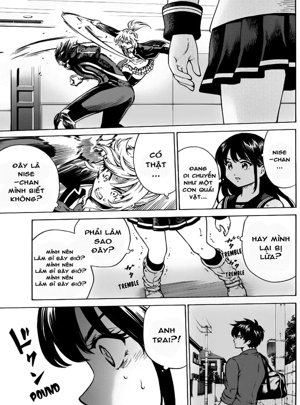 Truyện Tranh Đối Đầu Với Trọng Lực - Tenkuu Shinpan trang 4