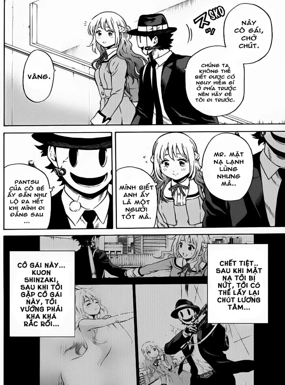 Truyện Tranh Đối Đầu Với Trọng Lực - Tenkuu Shinpan trang 4