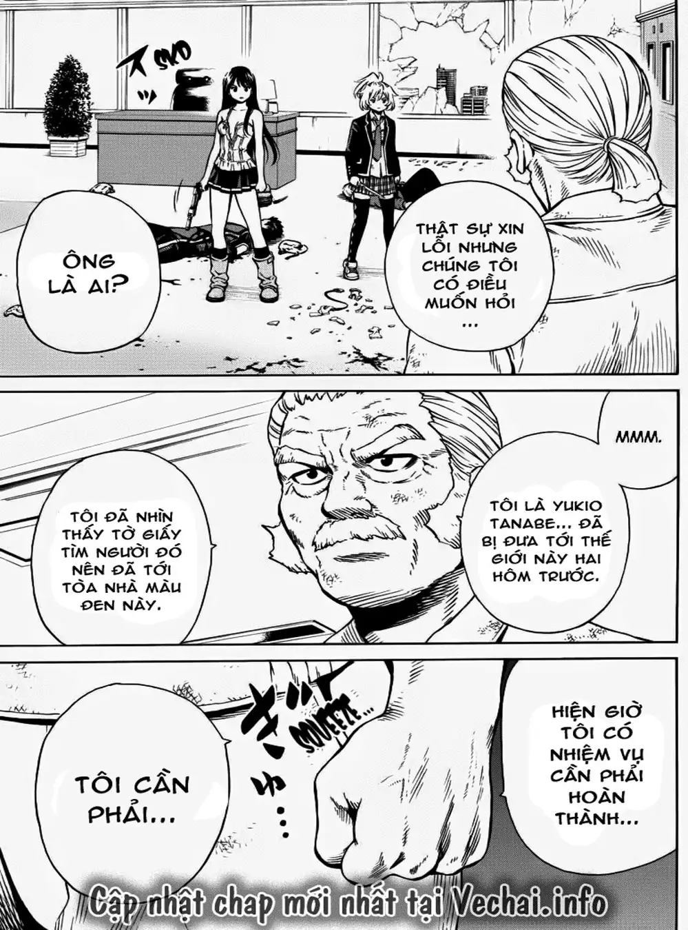 Truyện Tranh Đối Đầu Với Trọng Lực - Tenkuu Shinpan trang 4