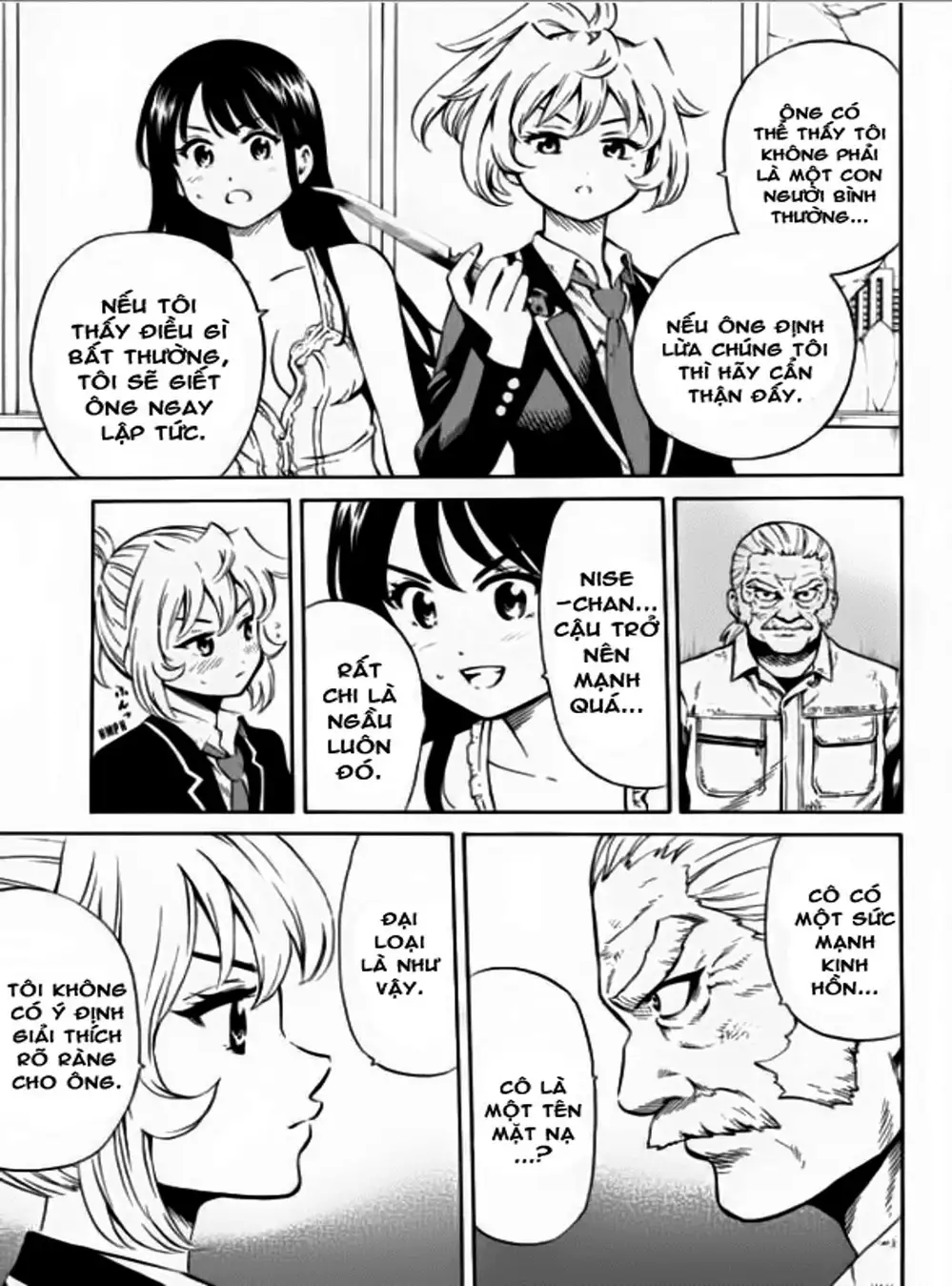 Truyện Tranh Đối Đầu Với Trọng Lực - Tenkuu Shinpan trang 4