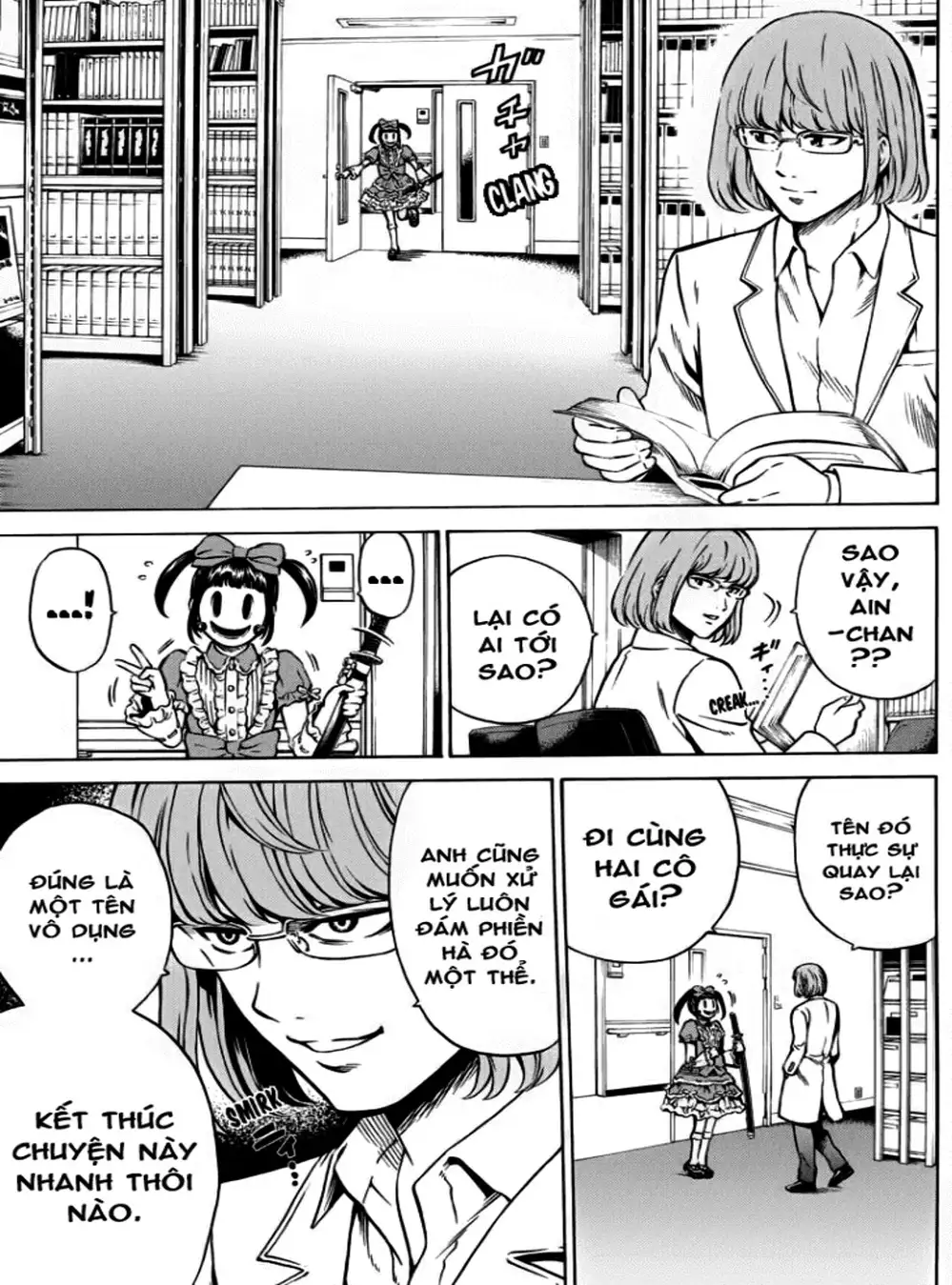 Truyện Tranh Đối Đầu Với Trọng Lực - Tenkuu Shinpan trang 4