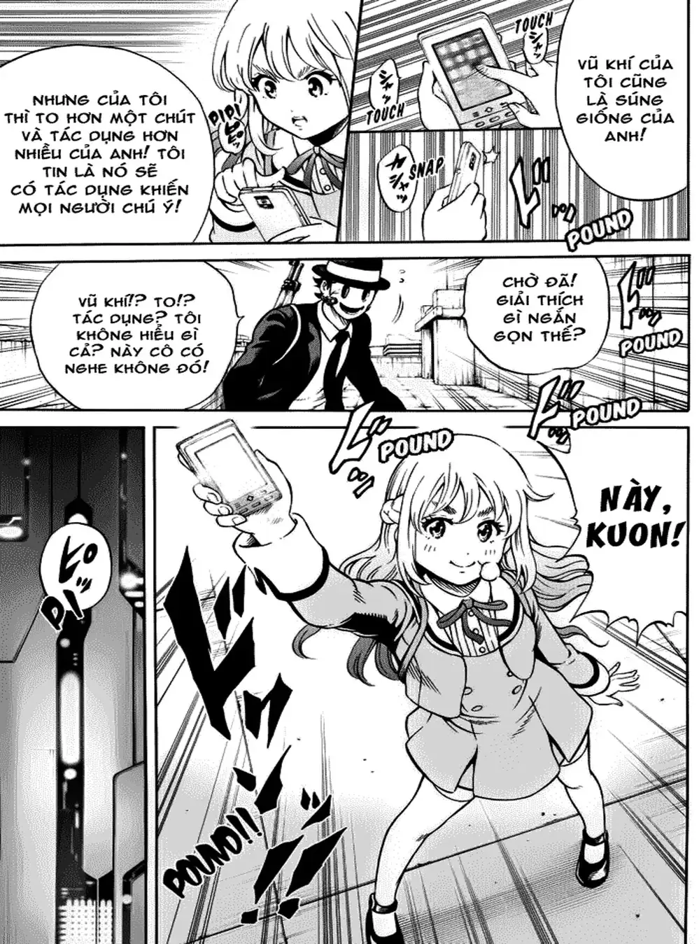 Truyện Tranh Đối Đầu Với Trọng Lực - Tenkuu Shinpan trang 4