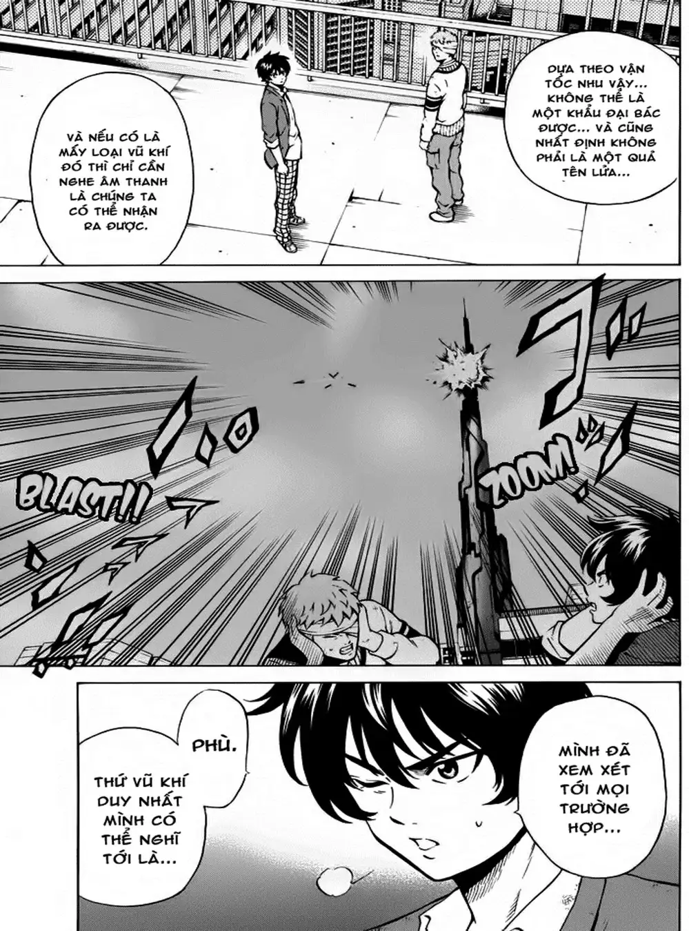 Truyện Tranh Đối Đầu Với Trọng Lực - Tenkuu Shinpan trang 4