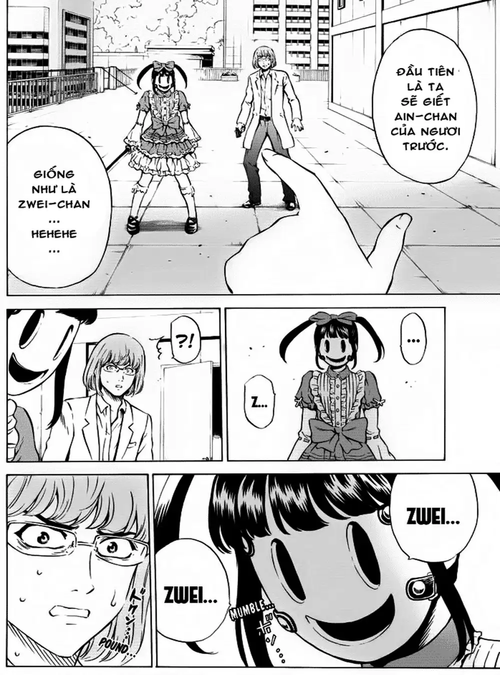 Truyện Tranh Đối Đầu Với Trọng Lực - Tenkuu Shinpan trang 4