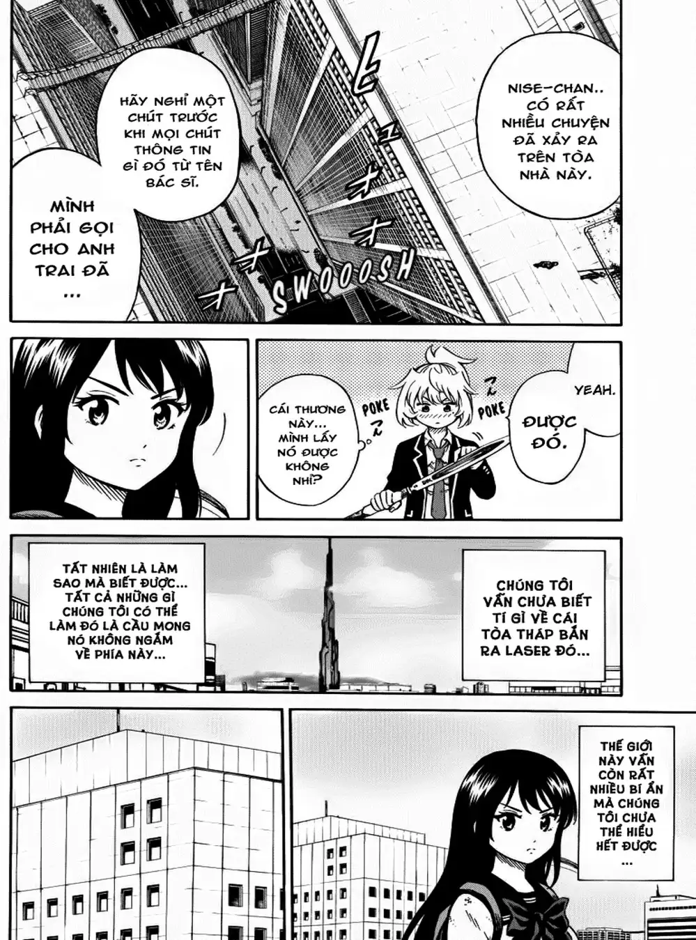 Truyện Tranh Đối Đầu Với Trọng Lực - Tenkuu Shinpan trang 4