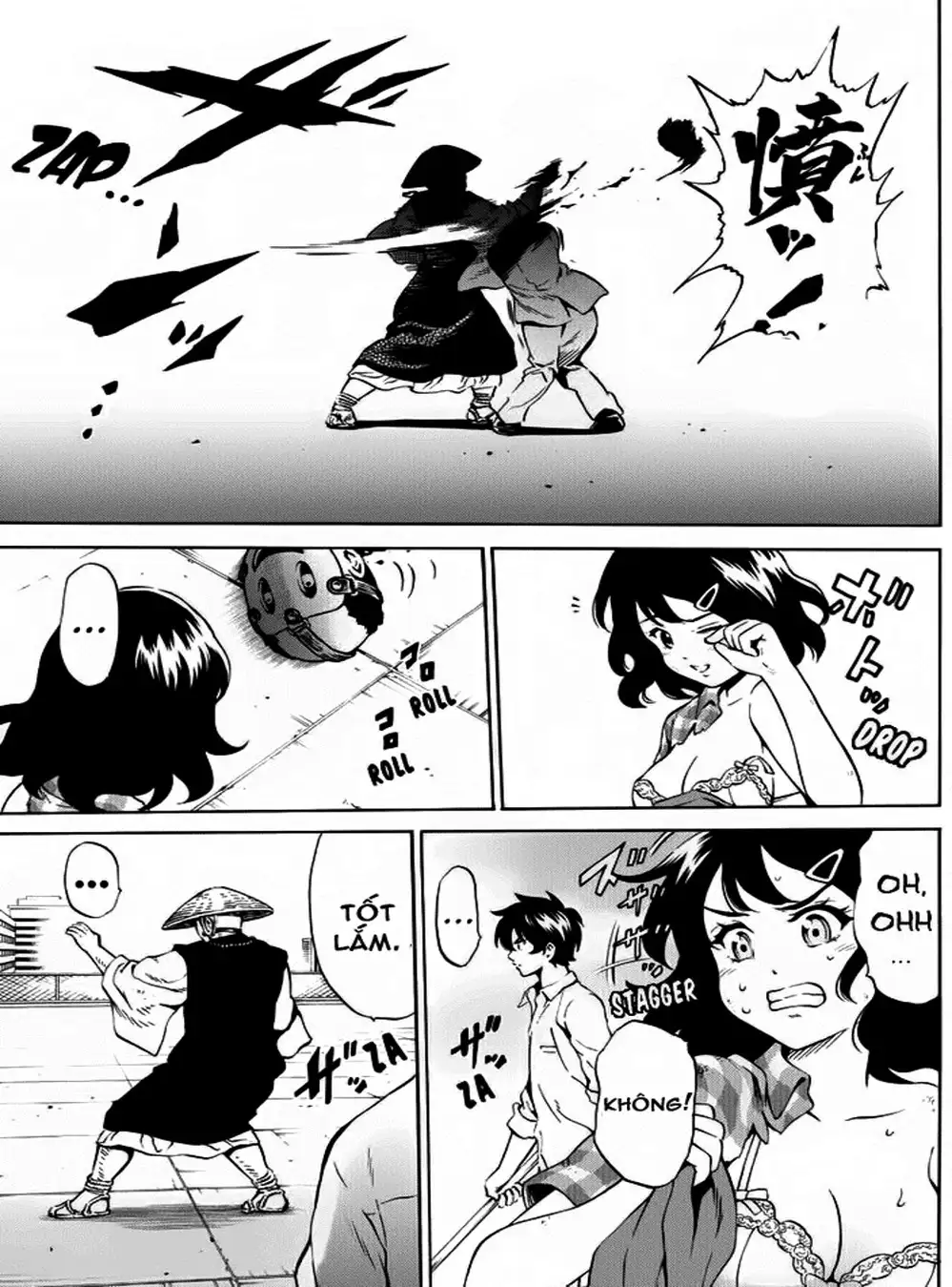 Truyện Tranh Đối Đầu Với Trọng Lực - Tenkuu Shinpan trang 4