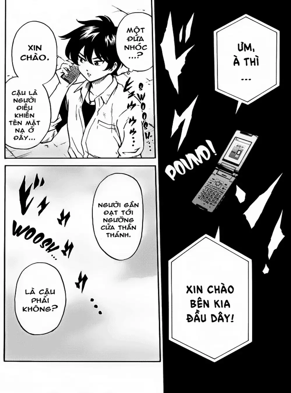 Truyện Tranh Đối Đầu Với Trọng Lực - Tenkuu Shinpan trang 4