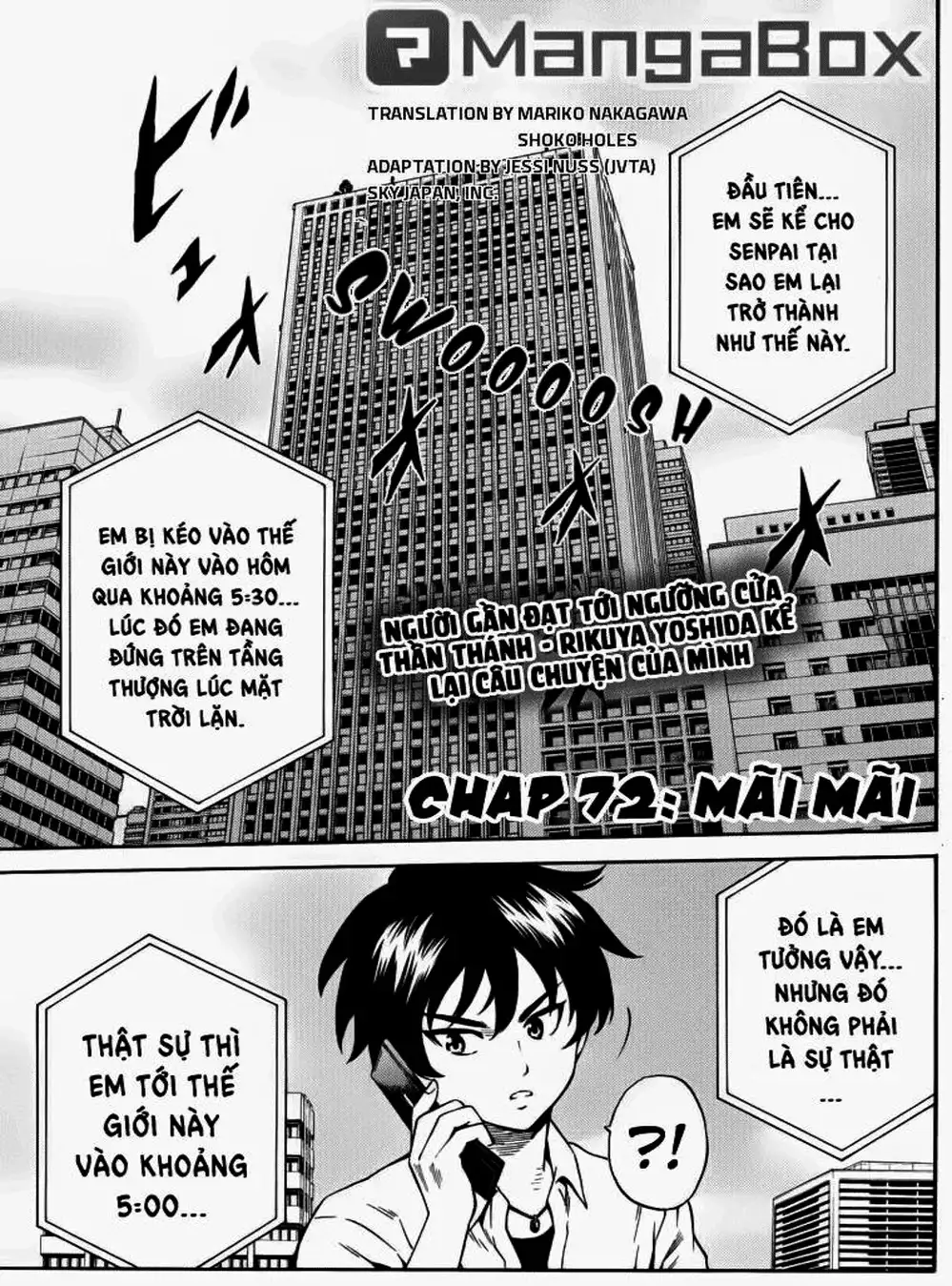 Truyện Tranh Đối Đầu Với Trọng Lực - Tenkuu Shinpan trang 4