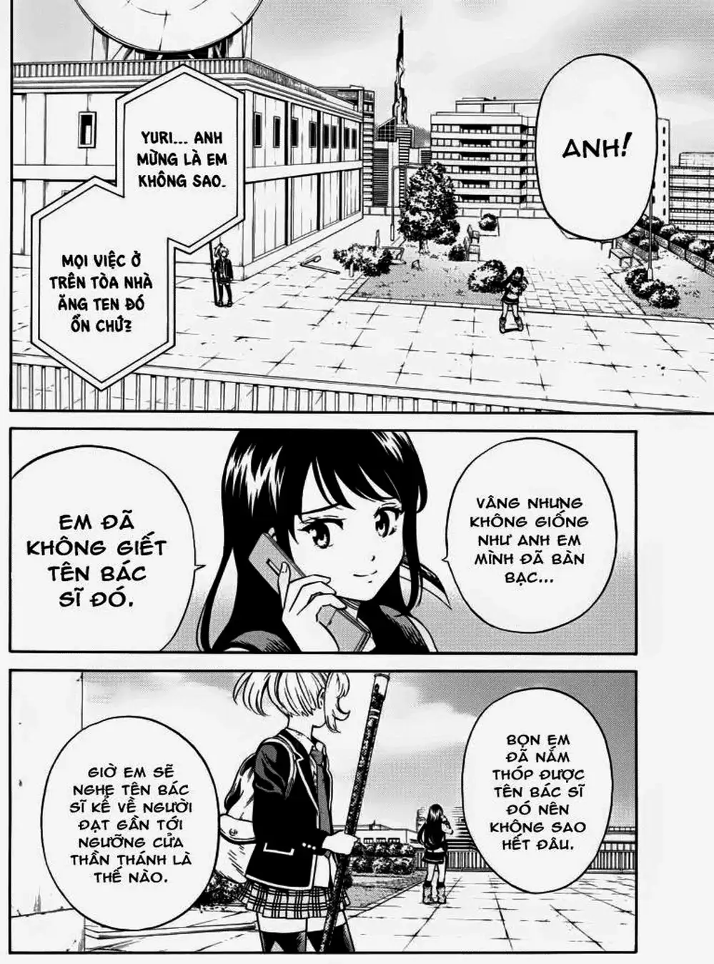 Truyện Tranh Đối Đầu Với Trọng Lực - Tenkuu Shinpan trang 4