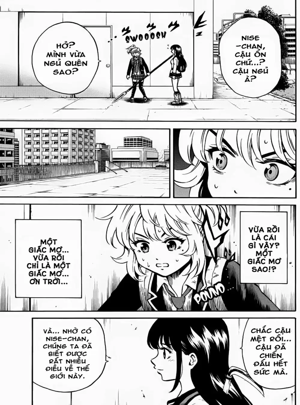 Truyện Tranh Đối Đầu Với Trọng Lực - Tenkuu Shinpan trang 4