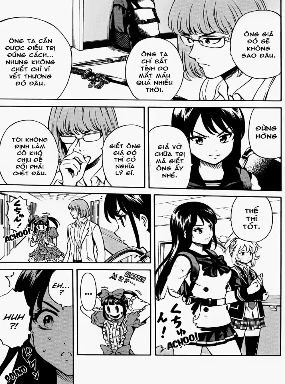 Truyện Tranh Đối Đầu Với Trọng Lực - Tenkuu Shinpan trang 4