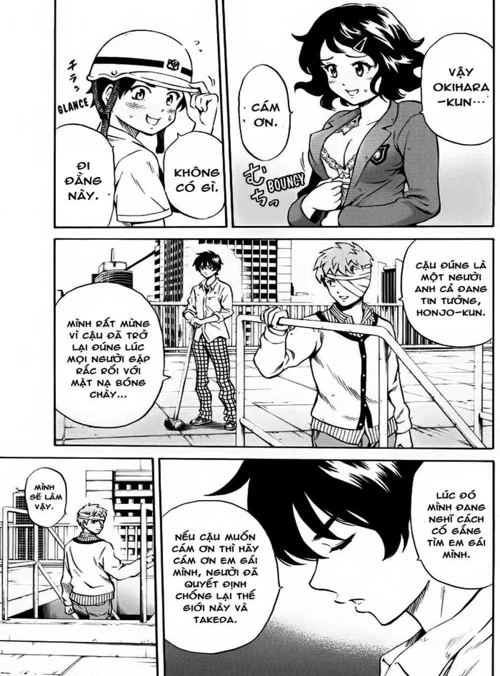 Truyện Tranh Đối Đầu Với Trọng Lực - Tenkuu Shinpan trang 4