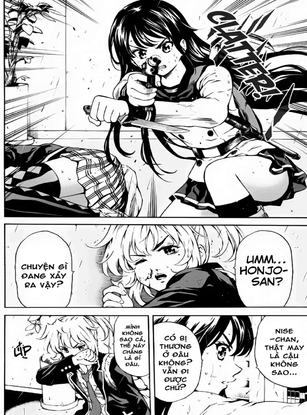 Truyện Tranh Đối Đầu Với Trọng Lực - Tenkuu Shinpan trang 4