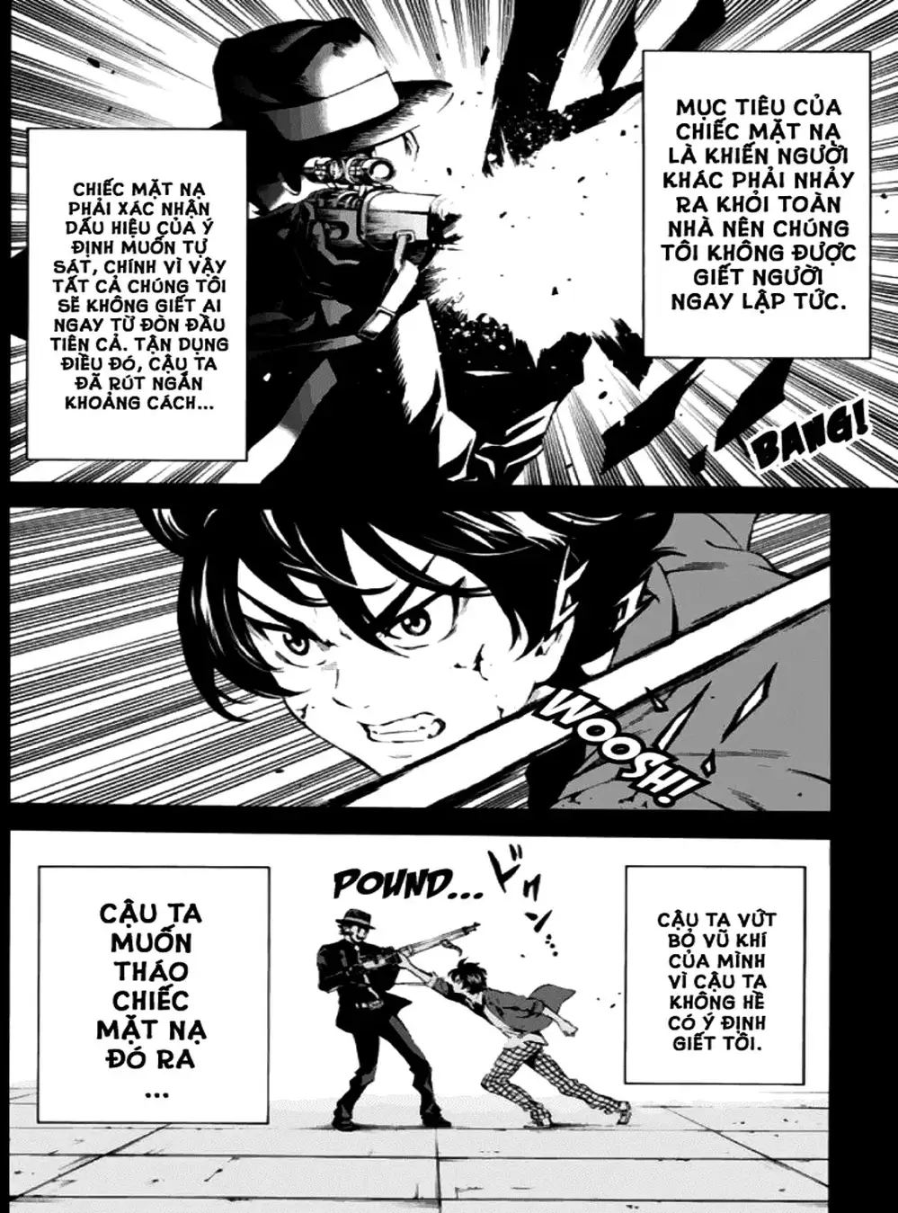 Truyện Tranh Đối Đầu Với Trọng Lực - Tenkuu Shinpan trang 4