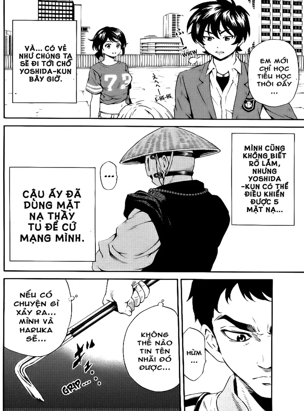 Truyện Tranh Đối Đầu Với Trọng Lực - Tenkuu Shinpan trang 4