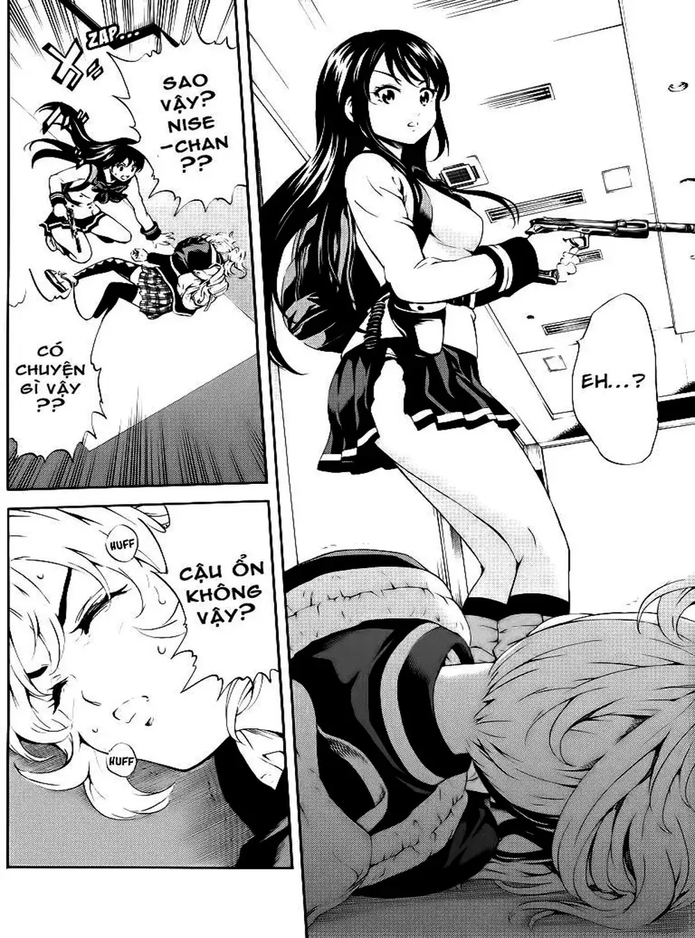 Truyện Tranh Đối Đầu Với Trọng Lực - Tenkuu Shinpan trang 4