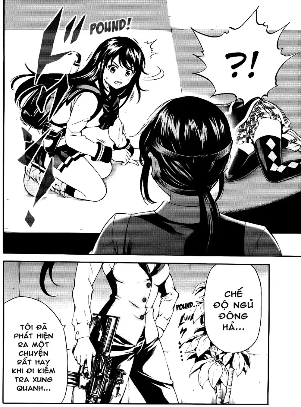 Truyện Tranh Đối Đầu Với Trọng Lực - Tenkuu Shinpan trang 4