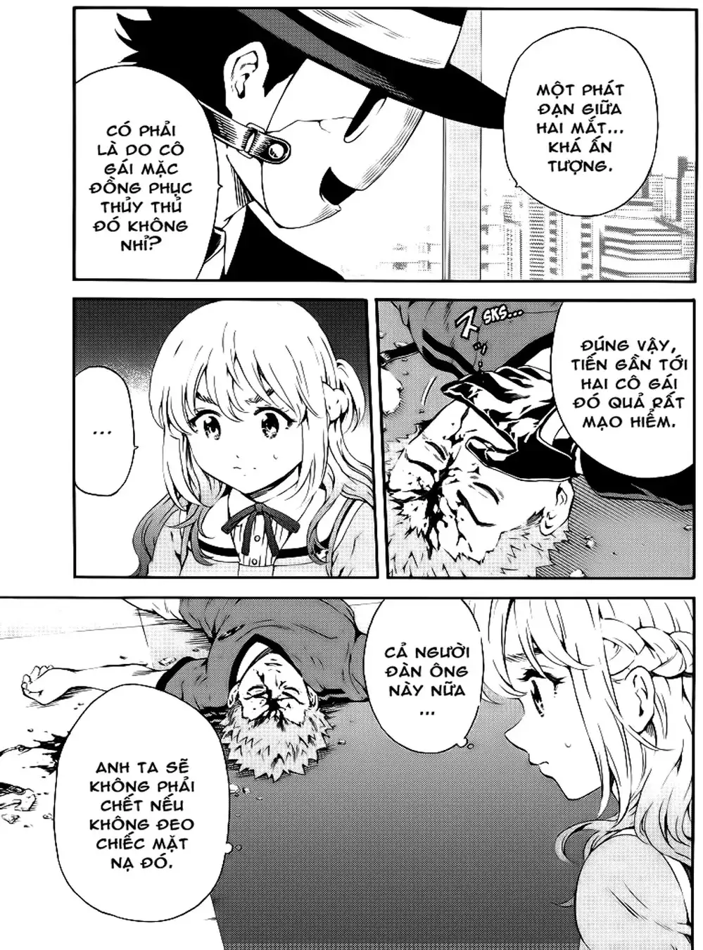 Truyện Tranh Đối Đầu Với Trọng Lực - Tenkuu Shinpan trang 4