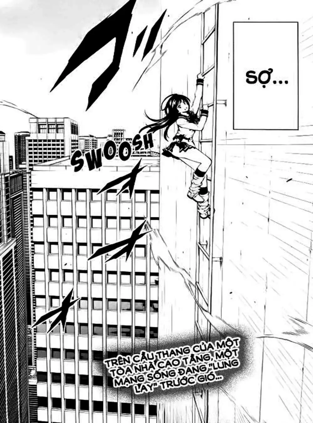 Truyện Tranh Đối Đầu Với Trọng Lực - Tenkuu Shinpan trang 4