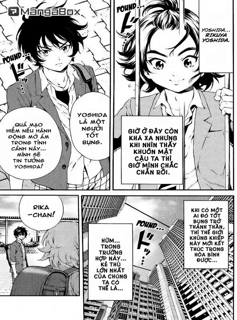 Truyện Tranh Đối Đầu Với Trọng Lực - Tenkuu Shinpan trang 4