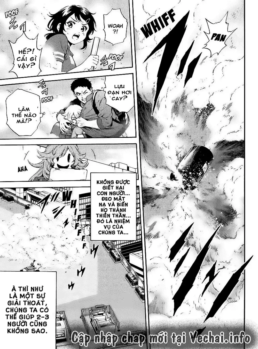 Truyện Tranh Đối Đầu Với Trọng Lực - Tenkuu Shinpan trang 4