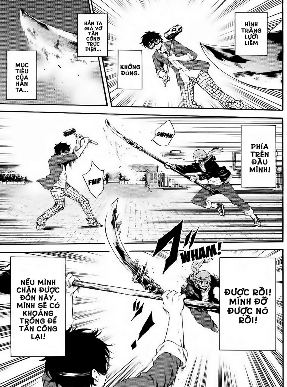 Truyện Tranh Đối Đầu Với Trọng Lực - Tenkuu Shinpan trang 4