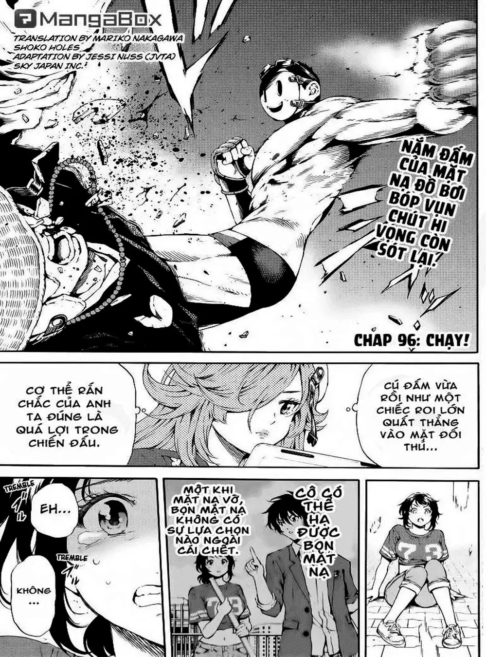 Truyện Tranh Đối Đầu Với Trọng Lực - Tenkuu Shinpan trang 4