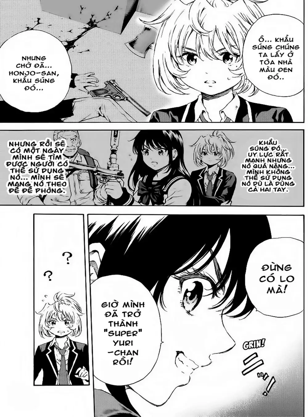 Truyện Tranh Đối Đầu Với Trọng Lực - Tenkuu Shinpan trang 4