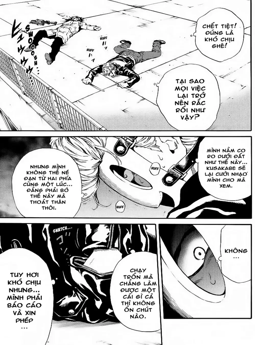 Truyện Tranh Đối Đầu Với Trọng Lực - Tenkuu Shinpan trang 4