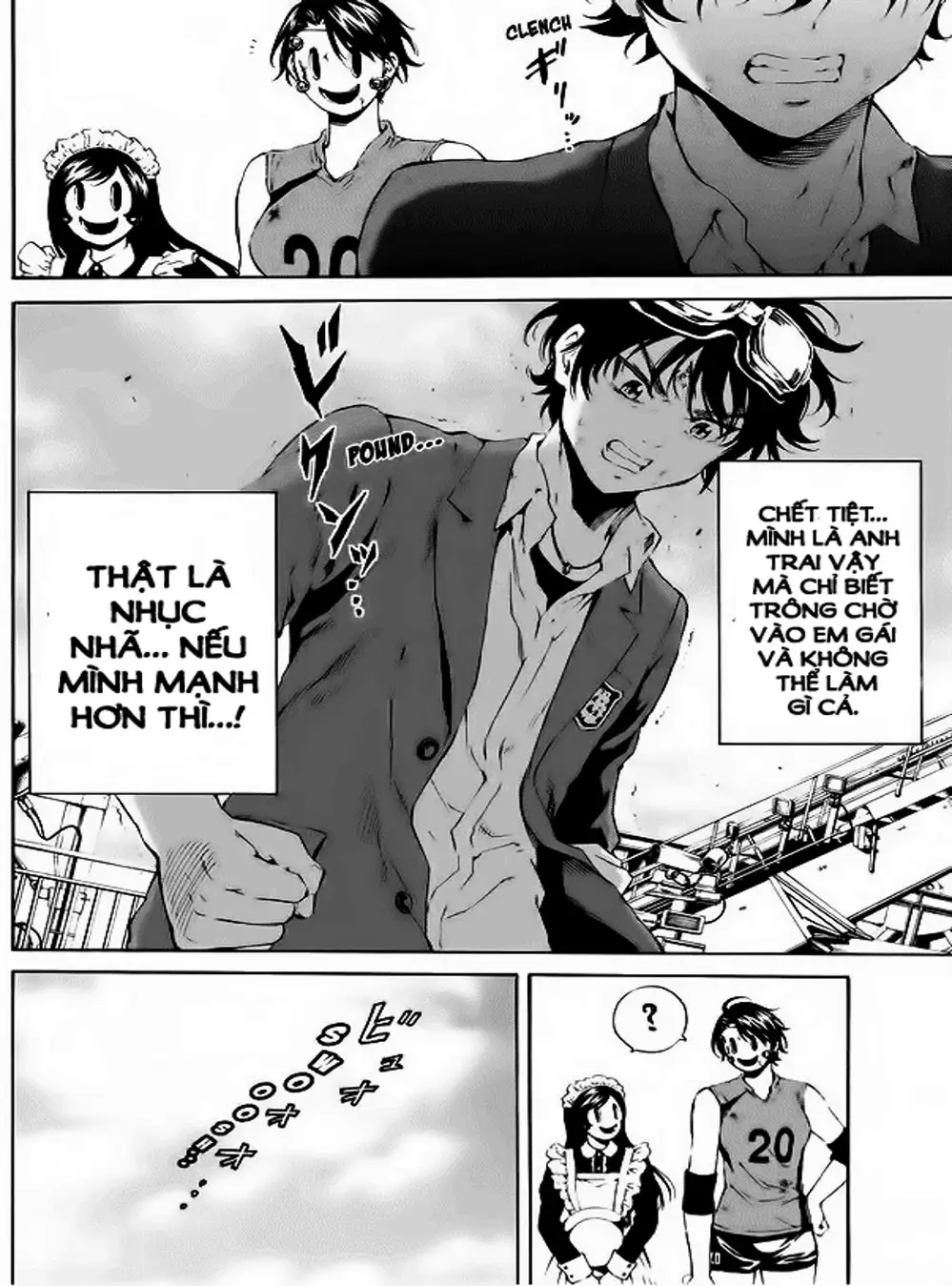 Truyện Tranh Đối Đầu Với Trọng Lực - Tenkuu Shinpan trang 4