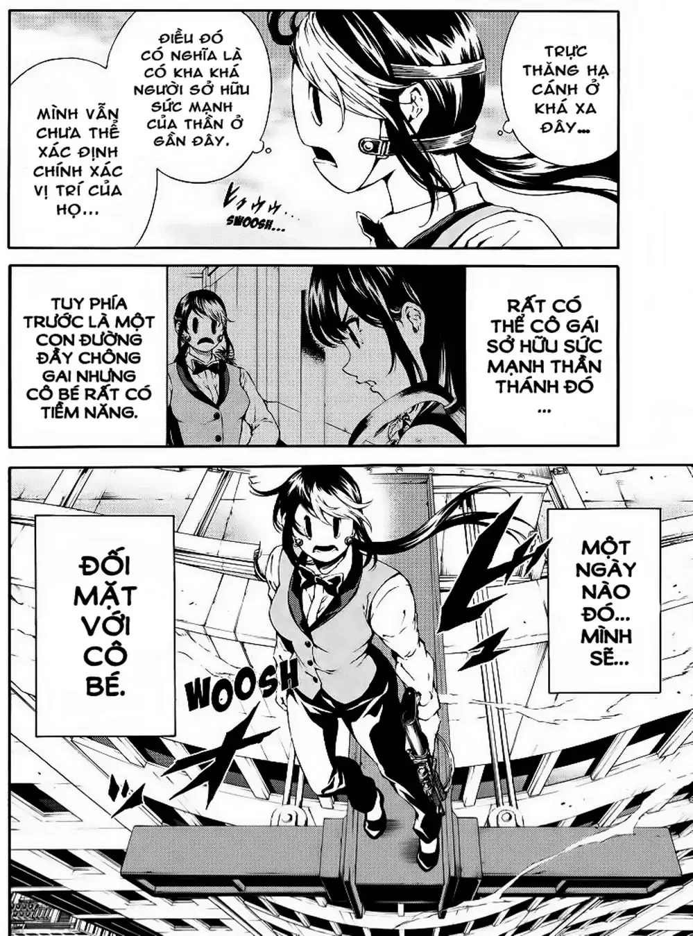 Truyện Tranh Đối Đầu Với Trọng Lực - Tenkuu Shinpan trang 4