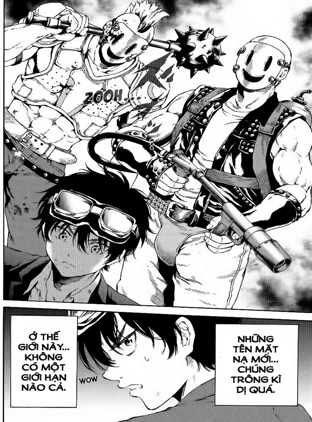 Truyện Tranh Đối Đầu Với Trọng Lực - Tenkuu Shinpan trang 4