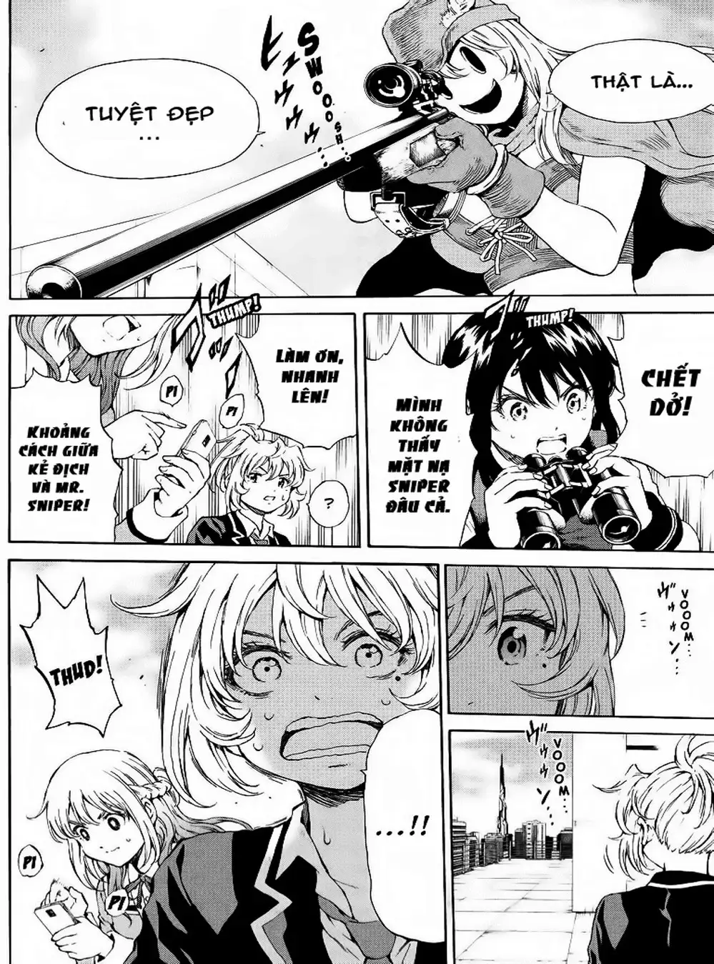 Truyện Tranh Đối Đầu Với Trọng Lực - Tenkuu Shinpan trang 4