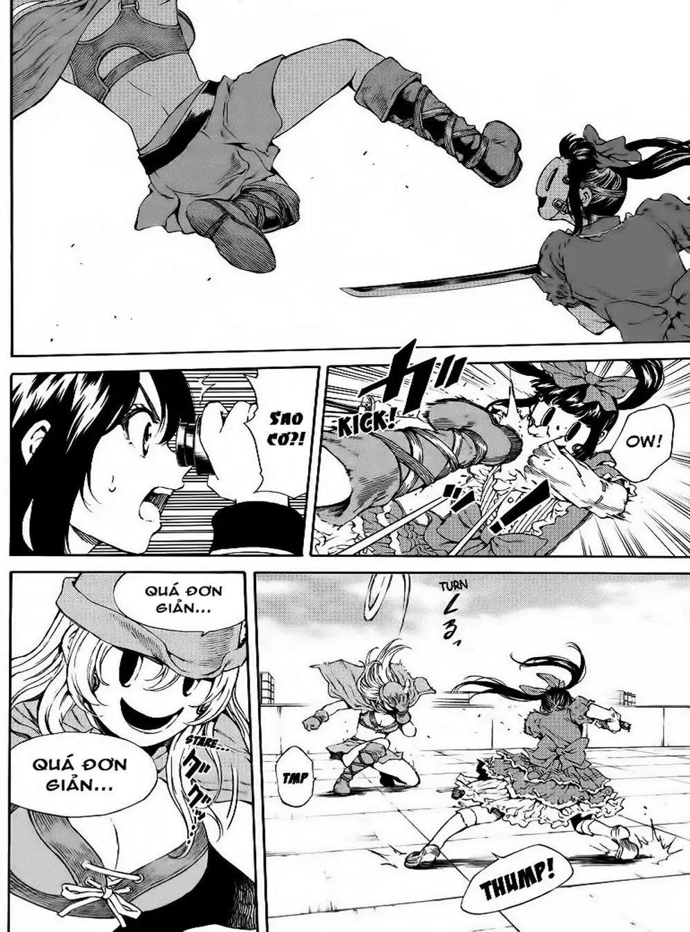 Truyện Tranh Đối Đầu Với Trọng Lực - Tenkuu Shinpan trang 4