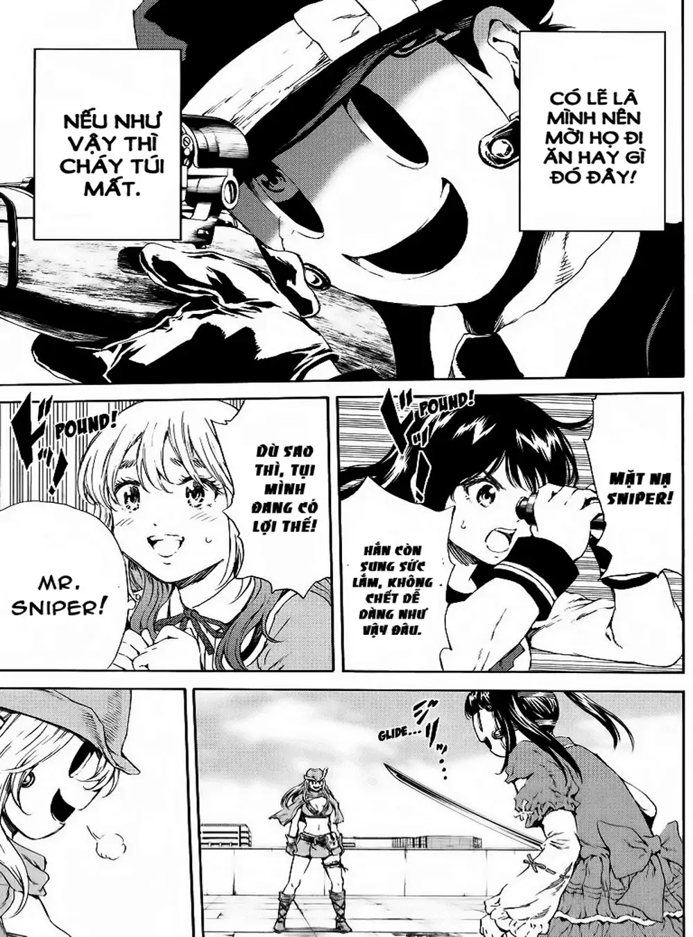 Truyện Tranh Đối Đầu Với Trọng Lực - Tenkuu Shinpan trang 4