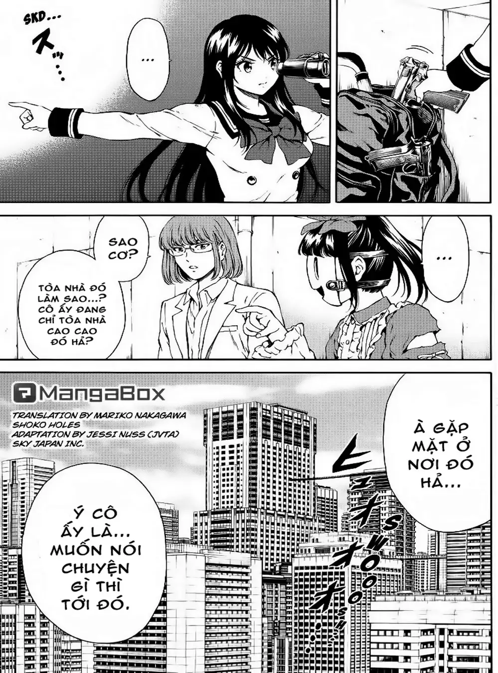 Truyện Tranh Đối Đầu Với Trọng Lực - Tenkuu Shinpan trang 4