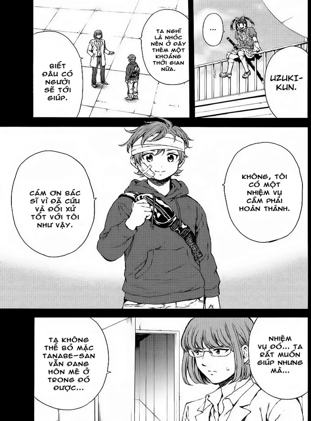 Truyện Tranh Đối Đầu Với Trọng Lực - Tenkuu Shinpan trang 4