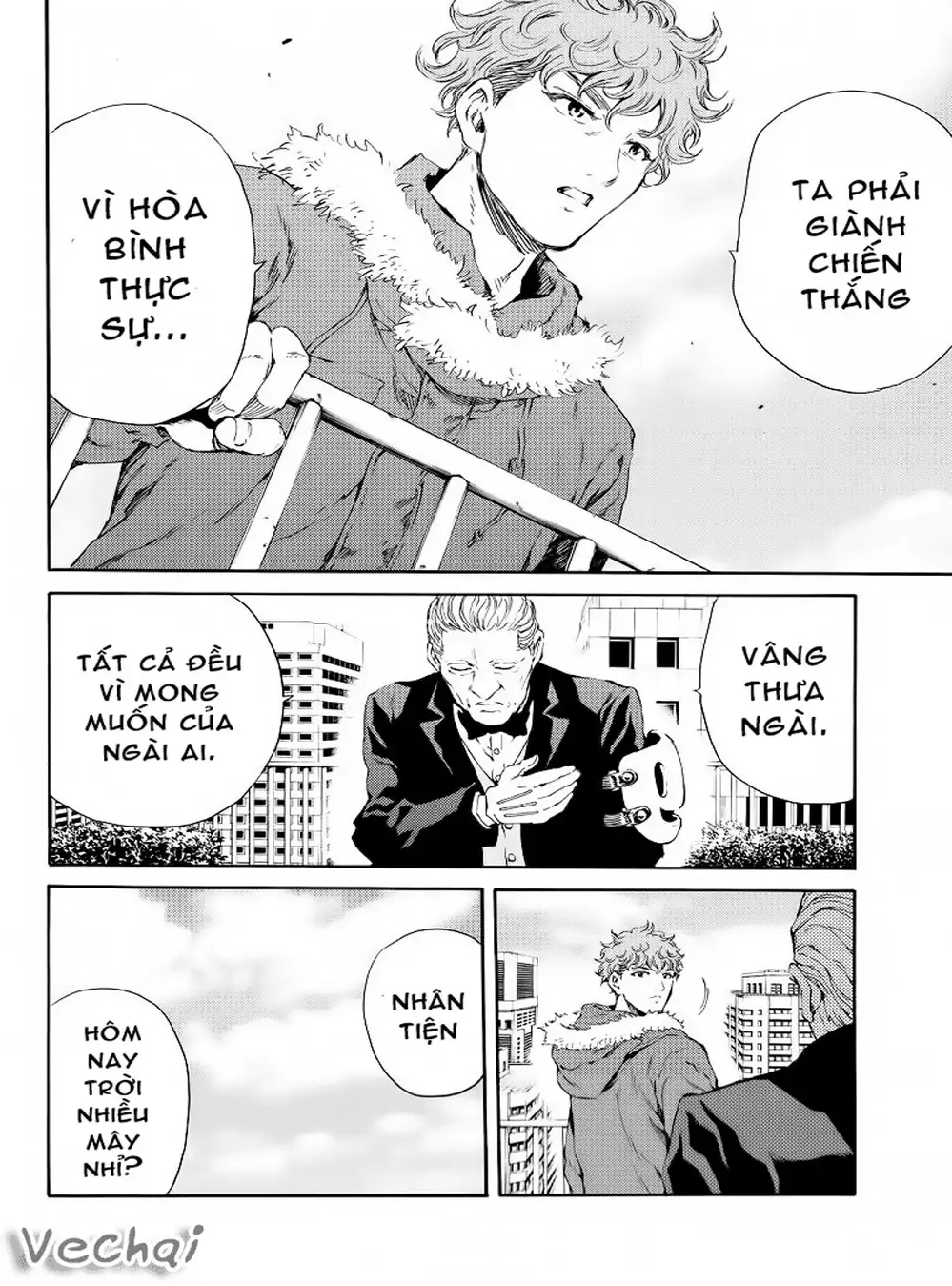 Truyện Tranh Đối Đầu Với Trọng Lực - Tenkuu Shinpan trang 4