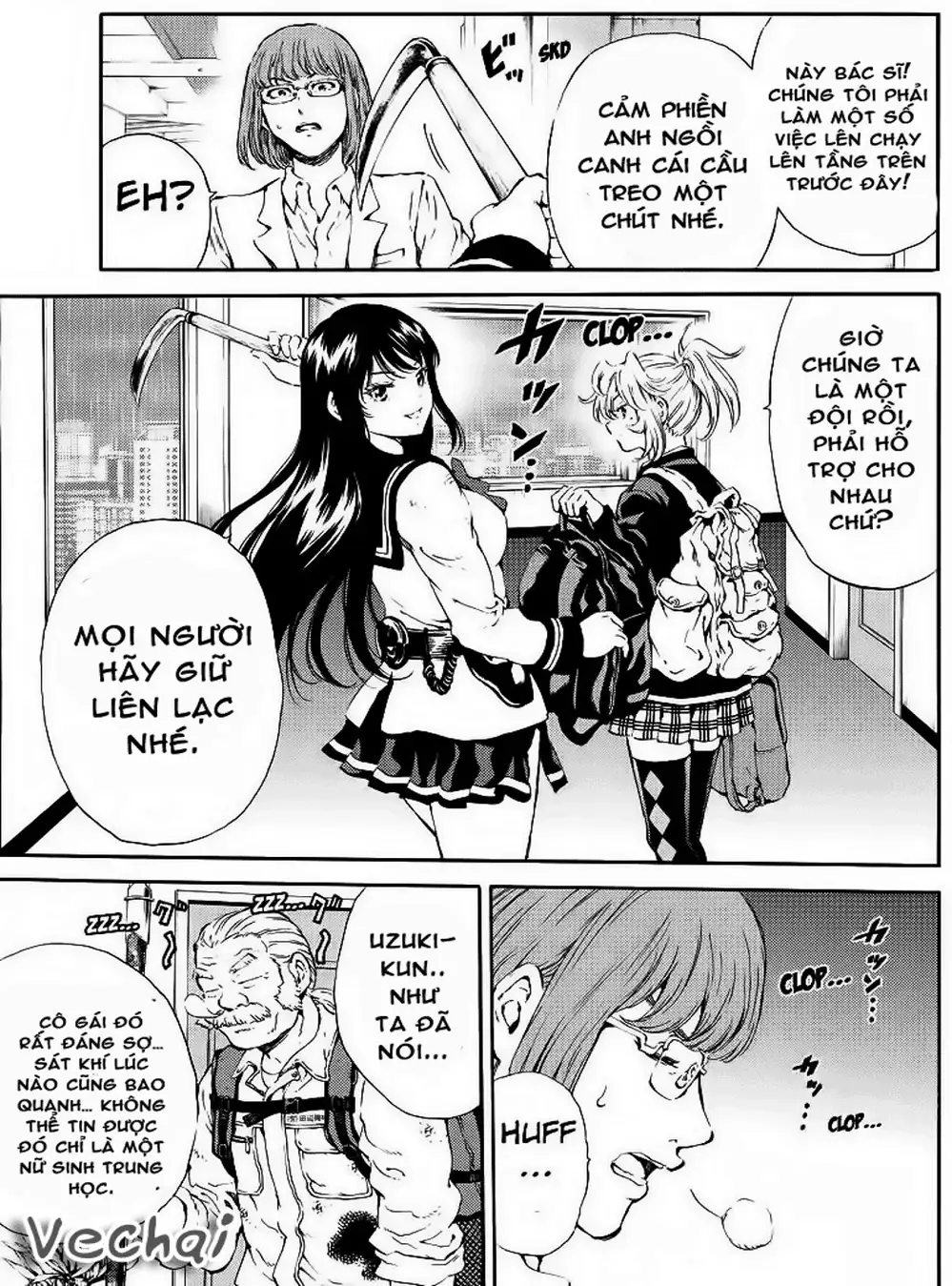 Truyện Tranh Đối Đầu Với Trọng Lực - Tenkuu Shinpan trang 4