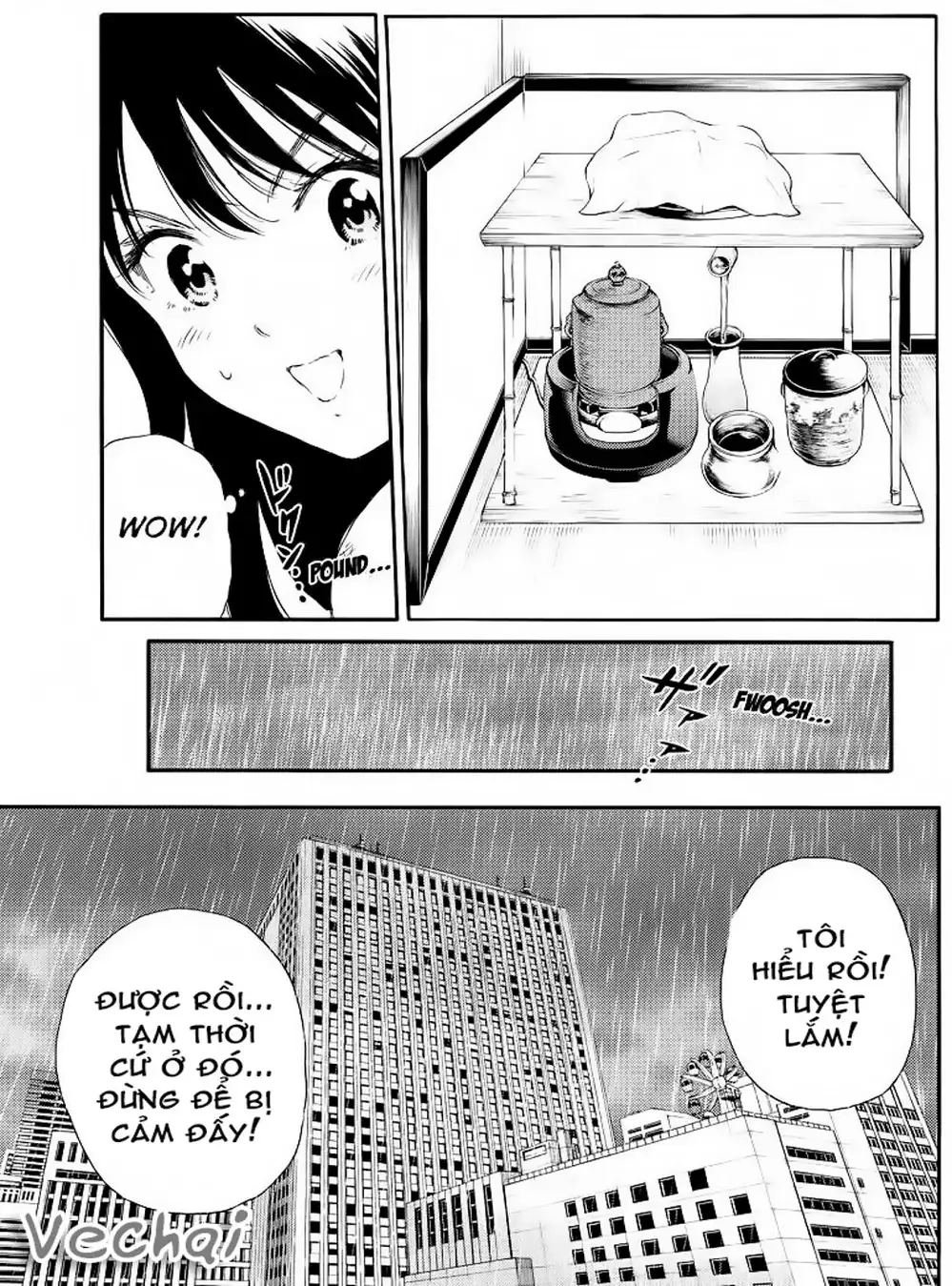 Truyện Tranh Đối Đầu Với Trọng Lực - Tenkuu Shinpan trang 4