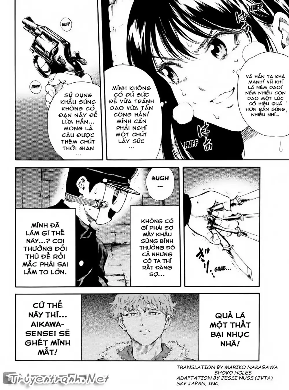 Truyện Tranh Đối Đầu Với Trọng Lực - Tenkuu Shinpan trang 4