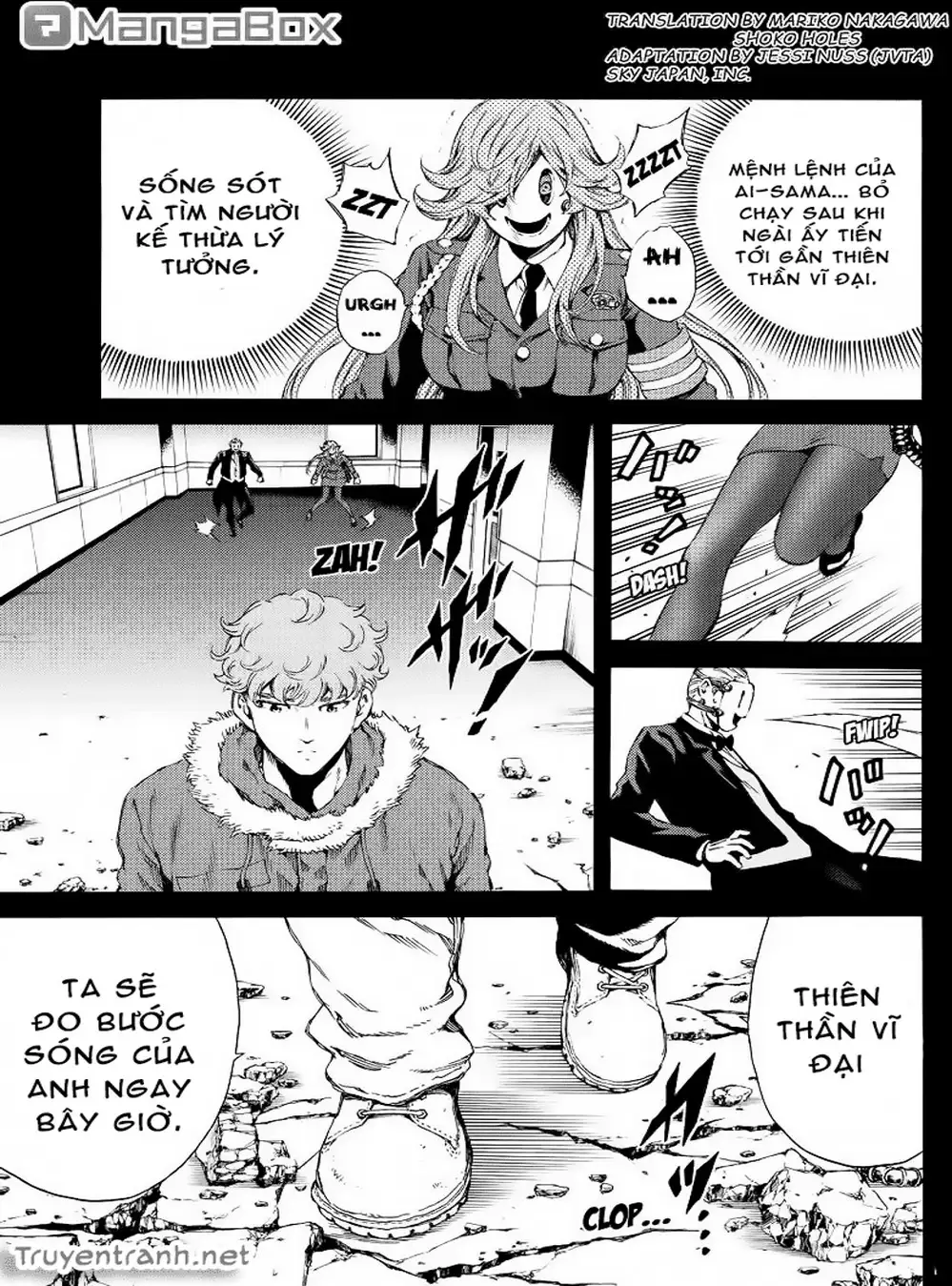 Truyện Tranh Đối Đầu Với Trọng Lực - Tenkuu Shinpan trang 4